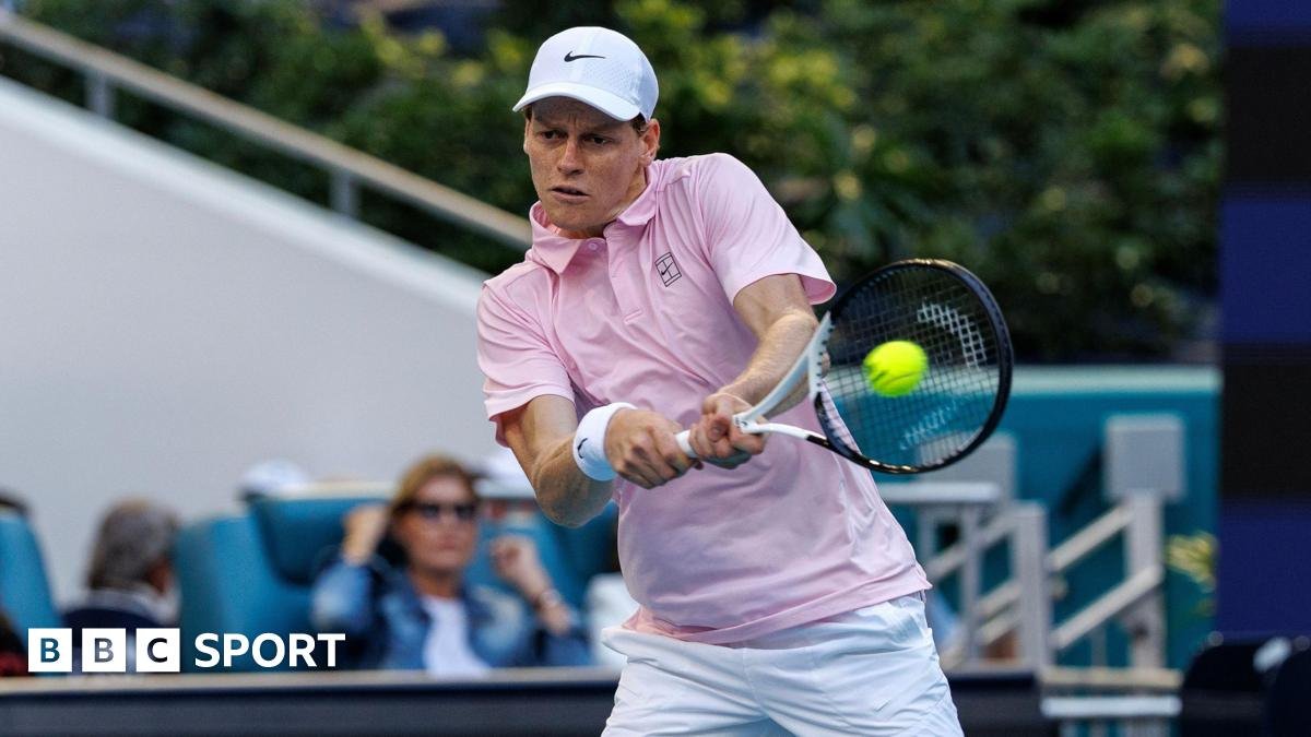Miami Open: Jannik Sinner extends record winning run