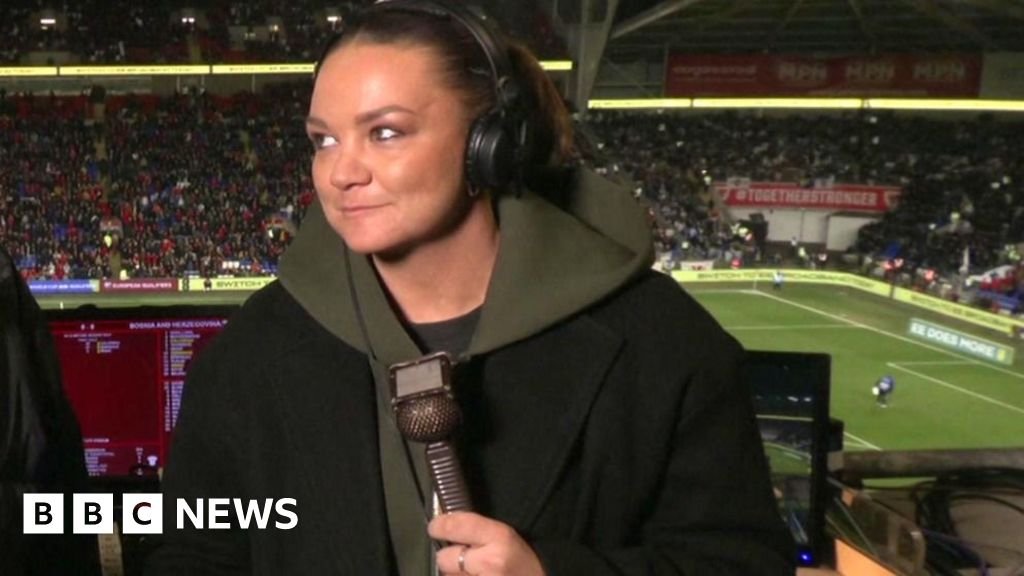 Wales fans rally as World Cup play-offs commentator Nia Jones faces sexist abuse