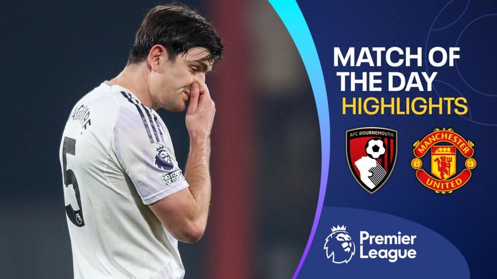 Premier League highlights: Bournemouth 2-2 Manchester United – Harry Maguire sent off in draw