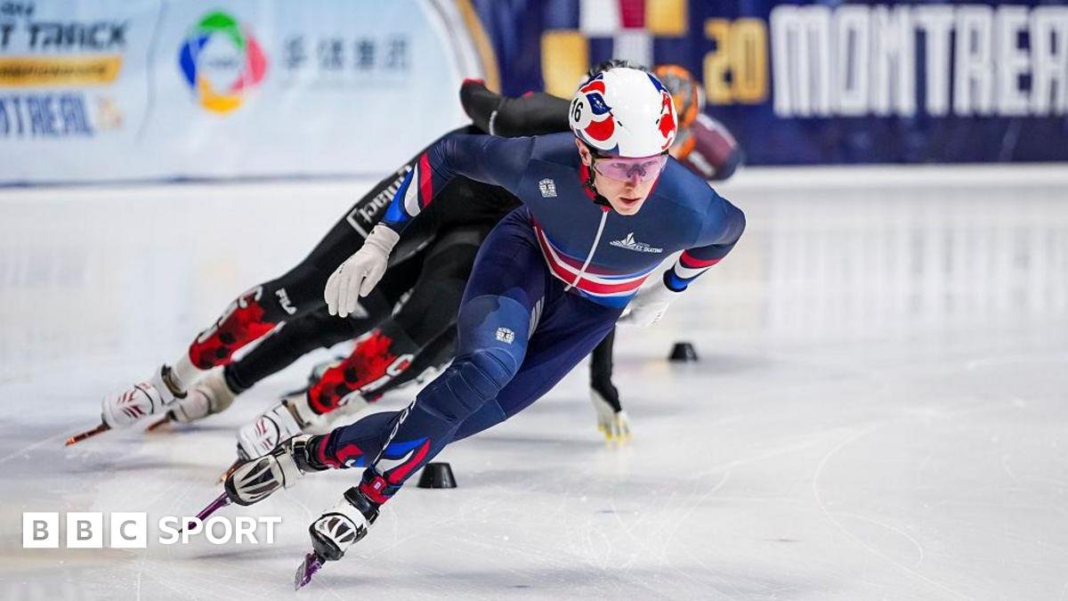 Niall Treacy wins Short Track Speed Skating World Championships bronze for Britain