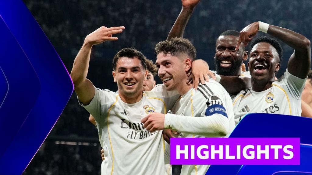 Champions League: Federico Valverde’s first-half hat-trick stuns Man City