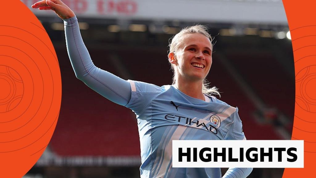 WSL: Manchester United 0-3 Manchester City – highlights