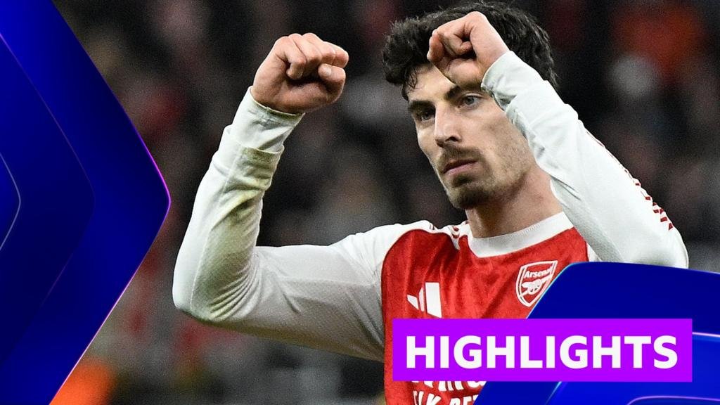 Champions League: Arsenal’s Havertz scores penalty to draw at Leverkusen