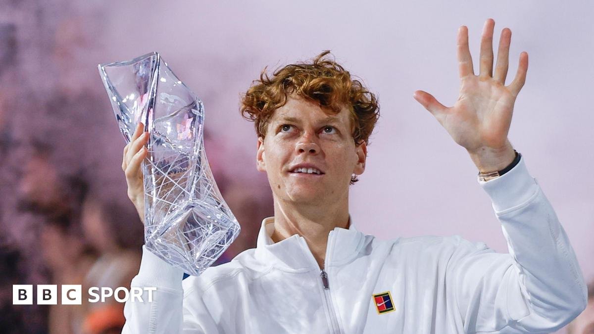 Miami Open: Jannik Sinner wins title to keep pressure on Carlos Alcaraz in world rankings