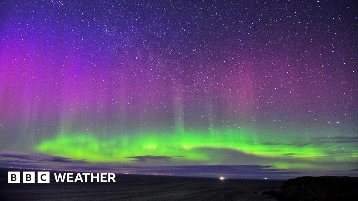 More sightings of the Northern Lights with stunning bright colours
