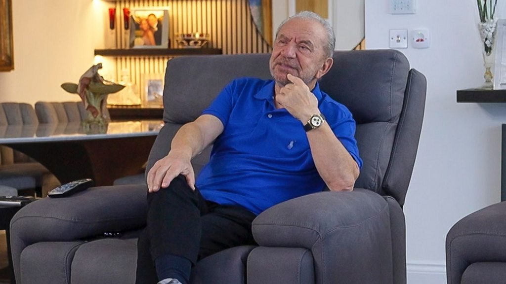 Who knew Lord Sugar is a table tennis fan?