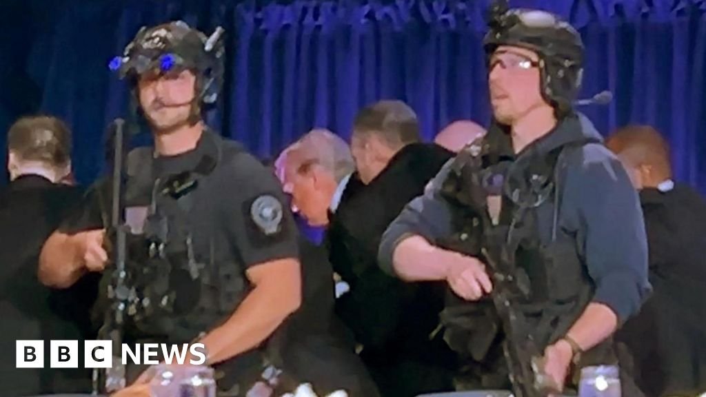 Trump says he ‘wasn’t worried’ during Washington press dinner shooting