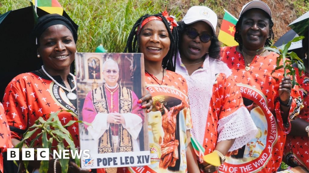 Pope Leo lashes out at foreigners who exploit Africa during Cameroon Mass