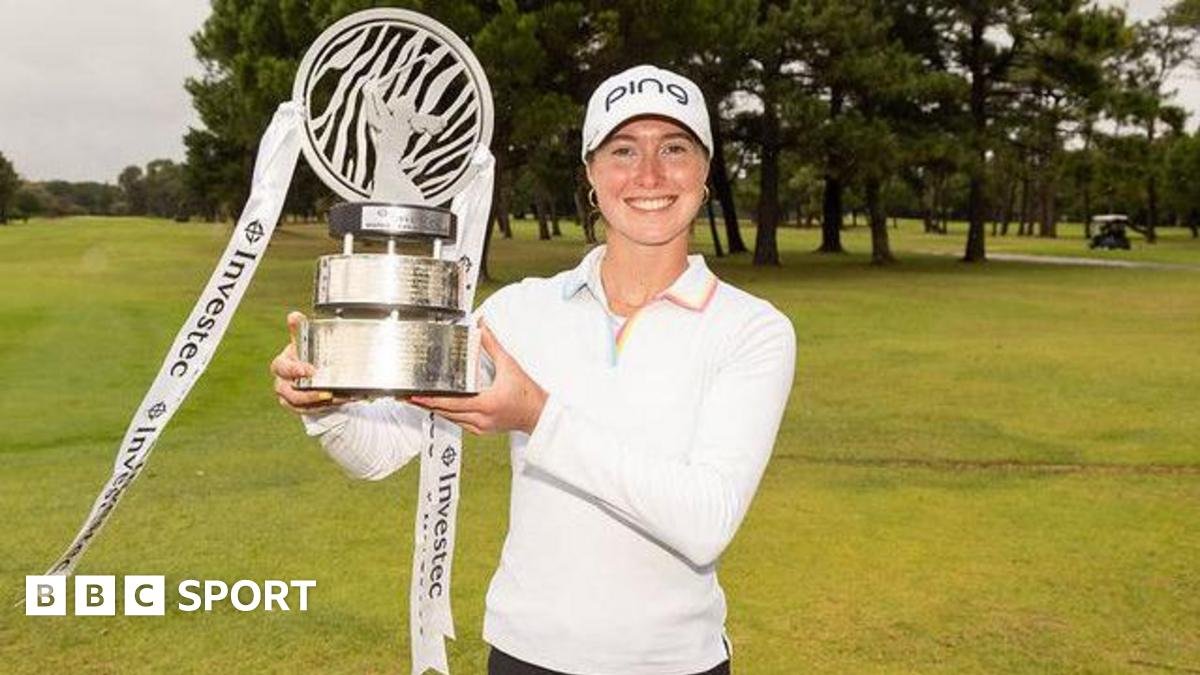 England’s Esme Hamilton holds nerve to win South African Open