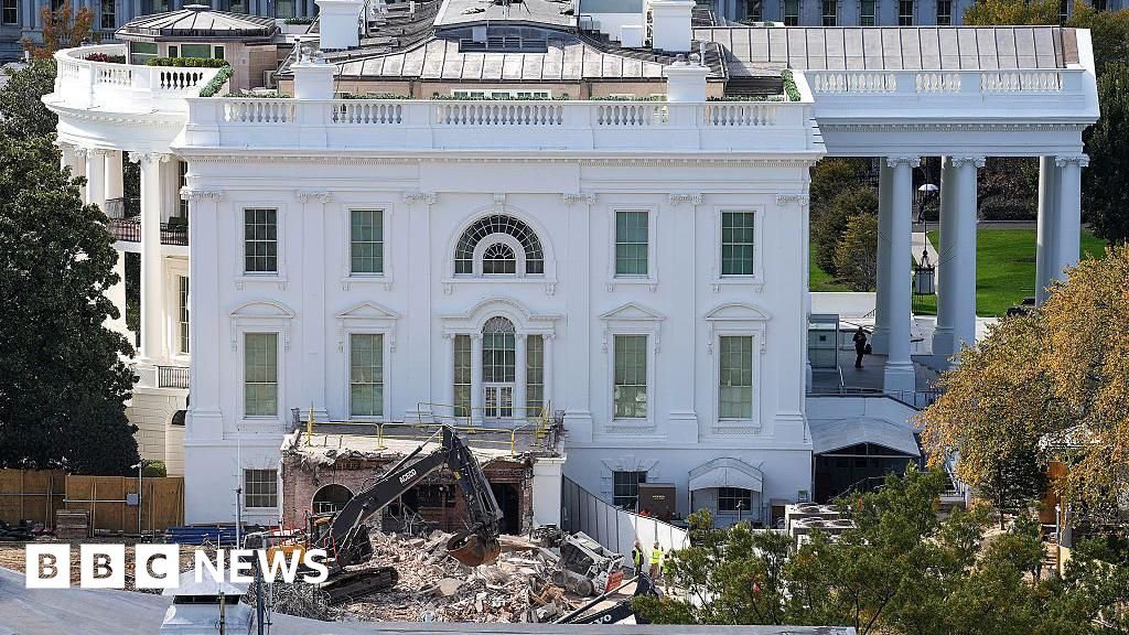 Judge temporarily halts construction of Trump’s White House ballroom