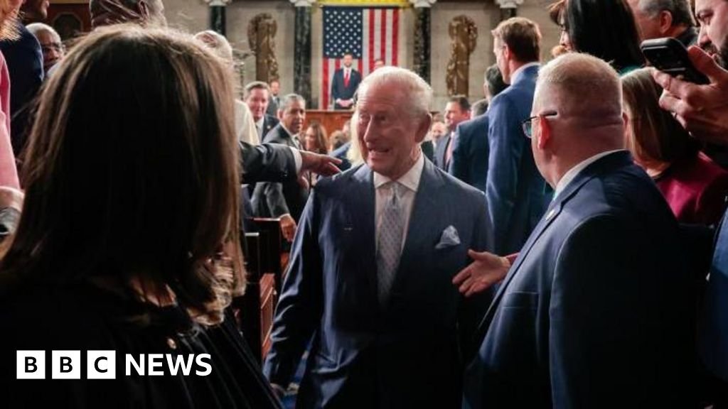 King gets ovation for Congress speech warning of volatile world