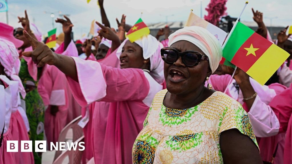 Pope Leo in Cameroon: Thousands celebrate open-air Mass in Douala