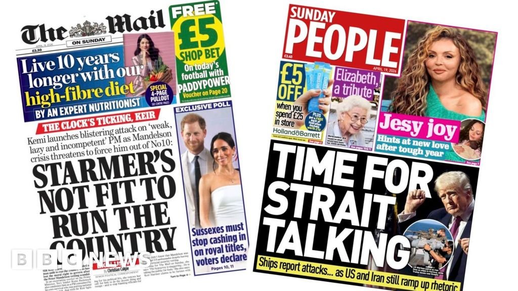 Newspaper headlines: ‘Starmer accused of Mandelson cover up’ and ‘Time for Strait talking’