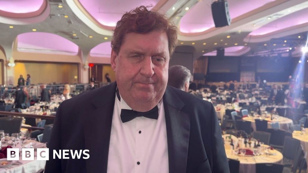‘You just didn’t know’: Gary O’Donoghue describes confusion and fears at correspondents’ dinner