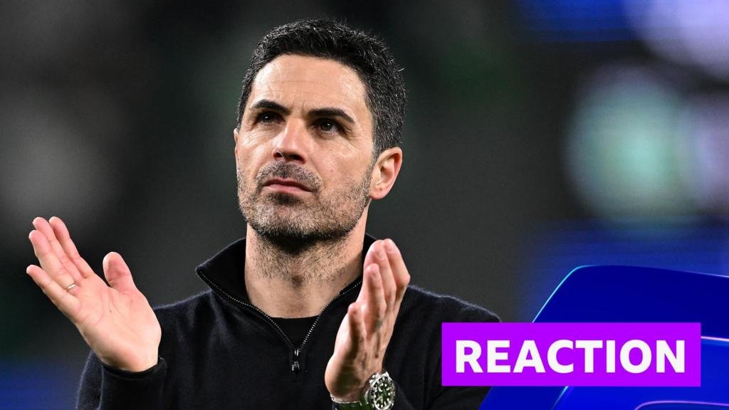 Champions League: Arsenal manager Mikel Arteta post match interview