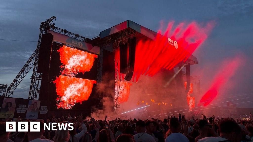 Radio 1’s Big Weekend: Fatboy Slim lights up first day