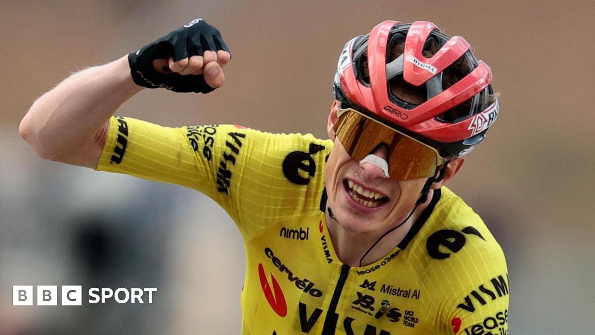 Giro d’Italia: Jonas Vingegaard claims impressive stage seven win
