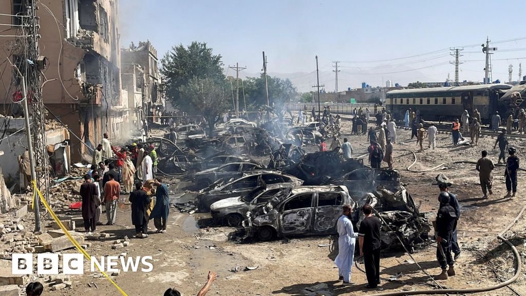 Pakistan: Blast targeting train kills at least 20 in Balochistan