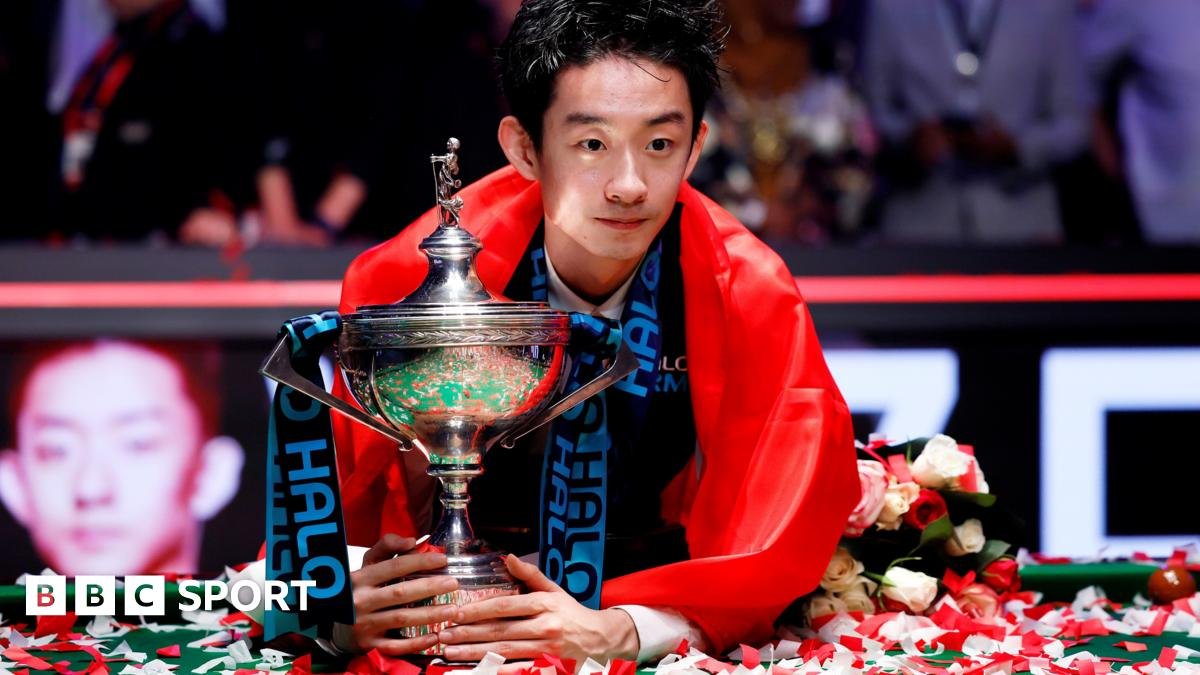 World Snooker Championship 2026: Wu Yize beats Shaun Murphy 18-17 to become second-youngest Crucible champion