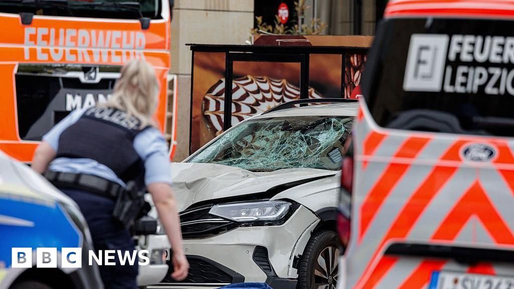 Leipzig: Two killed and many injured after car driven into crowd