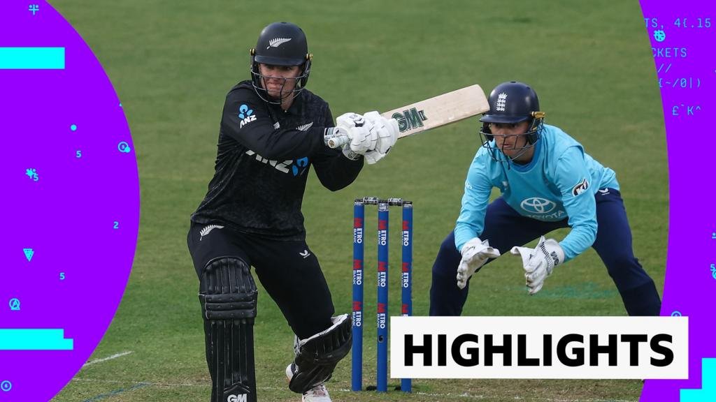 England v New Zealand 3rd ODI: England fall to 17-run defeat in rain affected game