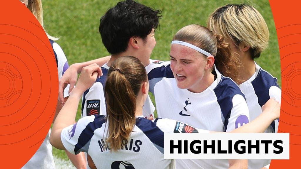 WSL highlights: Tottenham set points record with victory over London City