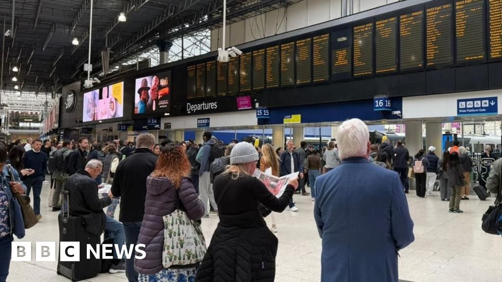England rail disruption expected until end of day after radio fault