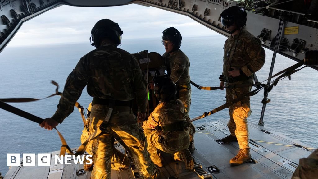 Army parachutes onto Tristan da Cunha to help Briton with suspected hantavirus
