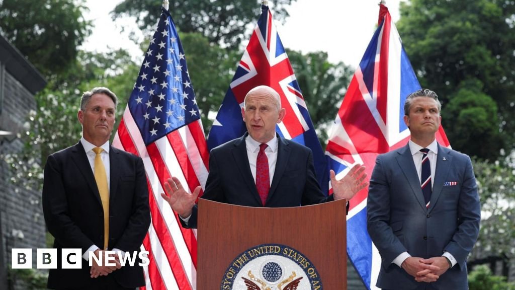 Aukus: US, UK and Australia to develop underwater drone technology