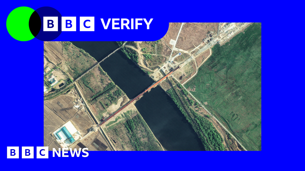 New bridge linking allies North Korea and Russia nearly complete