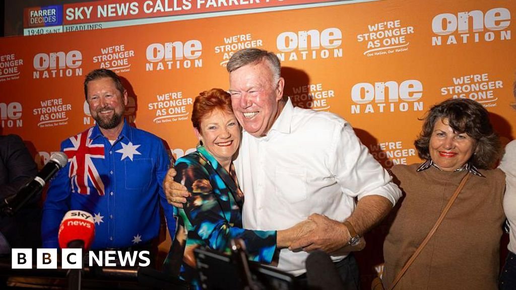 Australia’s right-wing One Nation party scores historic parliamentary win