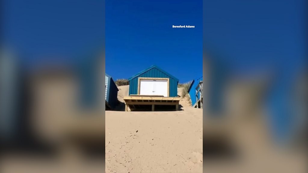 This beach hut costs the same as a three-bedroom house