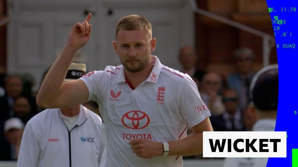 England vs New Zealand: Gus Atkinson gets a wicket in the first over