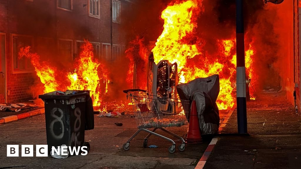 Belfast knife attack: Disorder breaks out after man charged