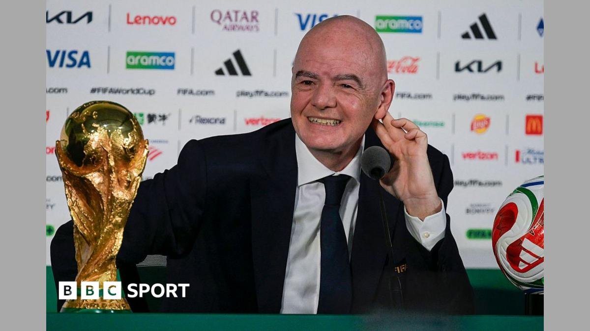 Fifa president Infantino could have stood up for the World Cup – instead he said ‘chill, relax’
