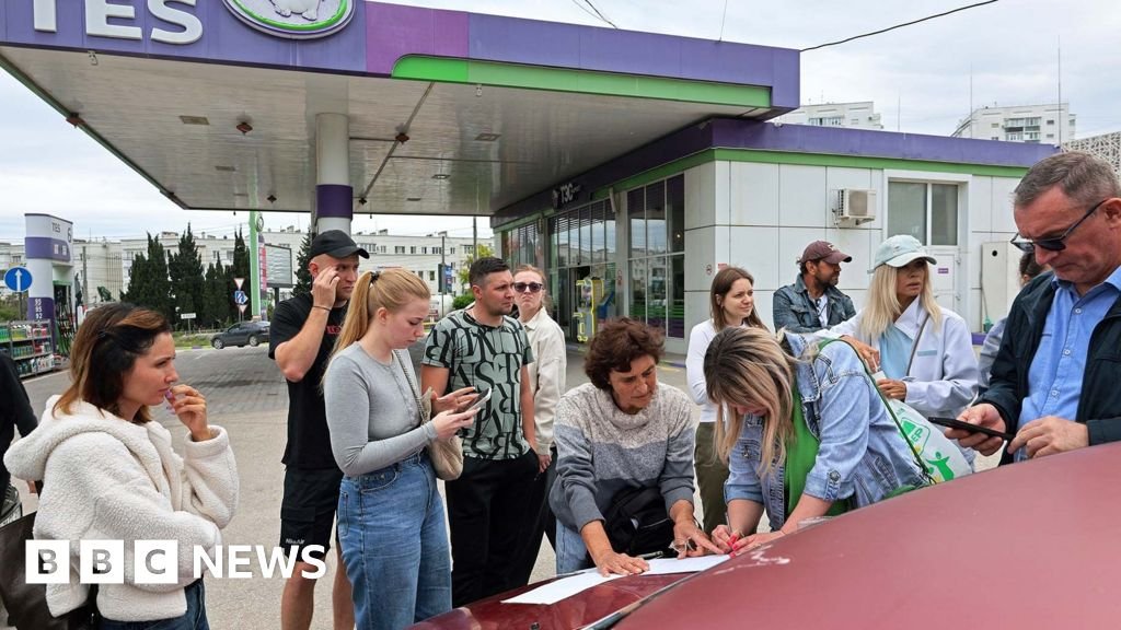 Russia’s fuel crisis intensifies as Ukraine steps up strikes on occupied territories