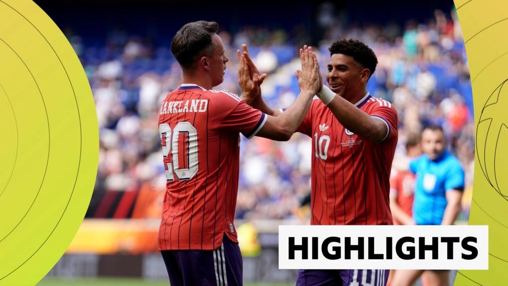 Highlights: Scotland score four in first half to beat Bolivia in World Cup warm-up