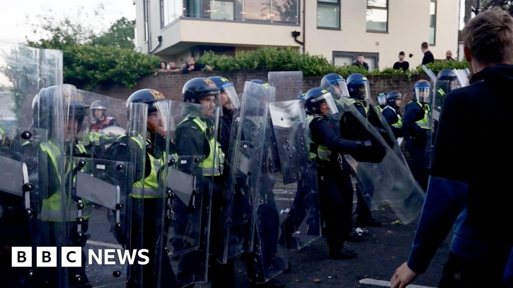 Further six men charged over violent disorder after Nowak protest