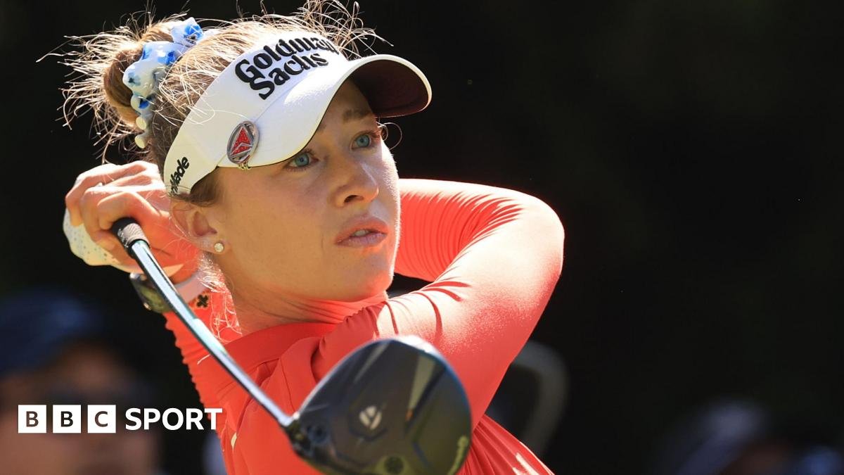 US Women’s Open: Nelly Korda moves into share of lead as Charley Hull storms up leaderboard