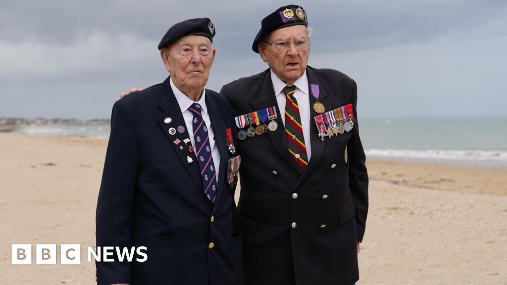 World War Two veterans arrive in France on anniversary of D-Day