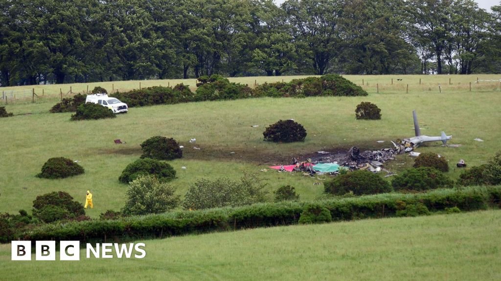 Royal Navy helicopter crash investigations continue in Devon