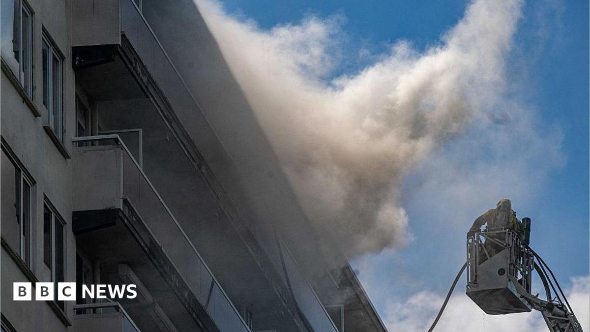 Fire kills five at Antwerp apartment block