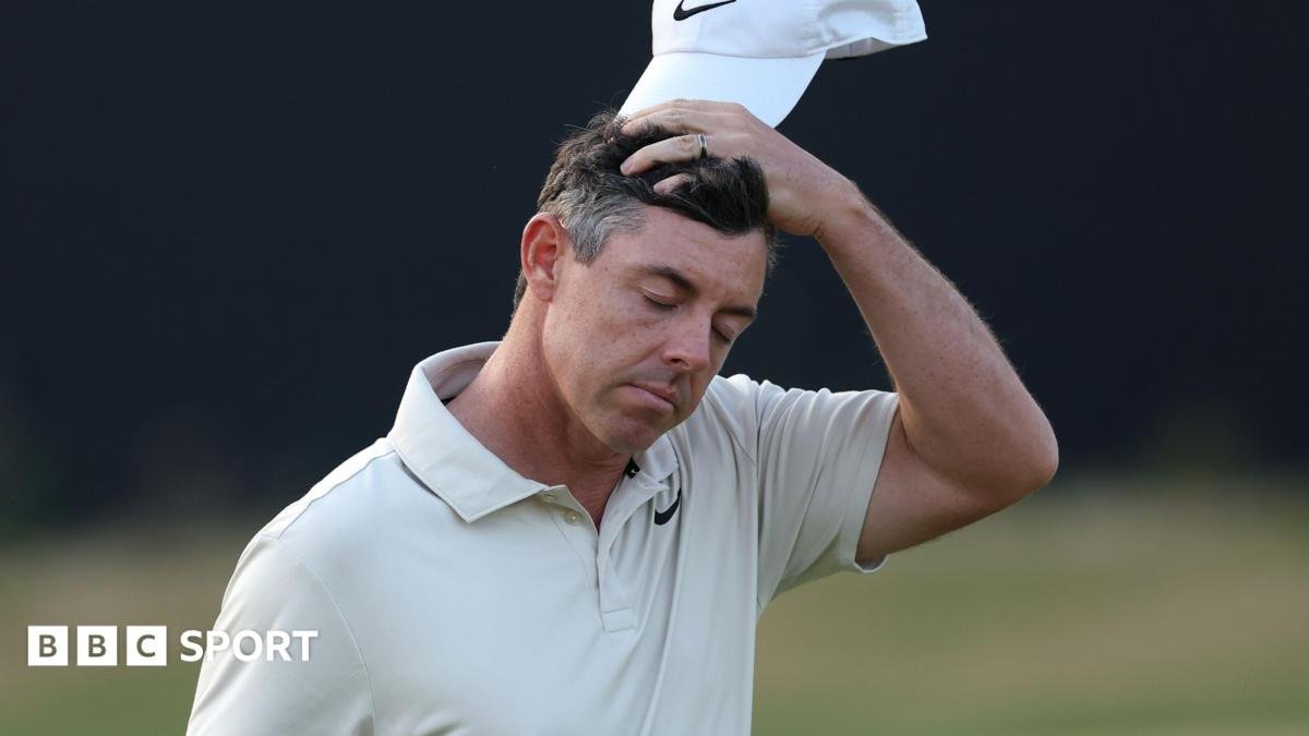 The Open: Rory McIlroy admits ‘too many stupid mistakes’ cost him in ragged opening round