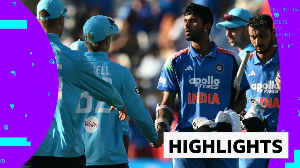 England v India First ODI: highlights