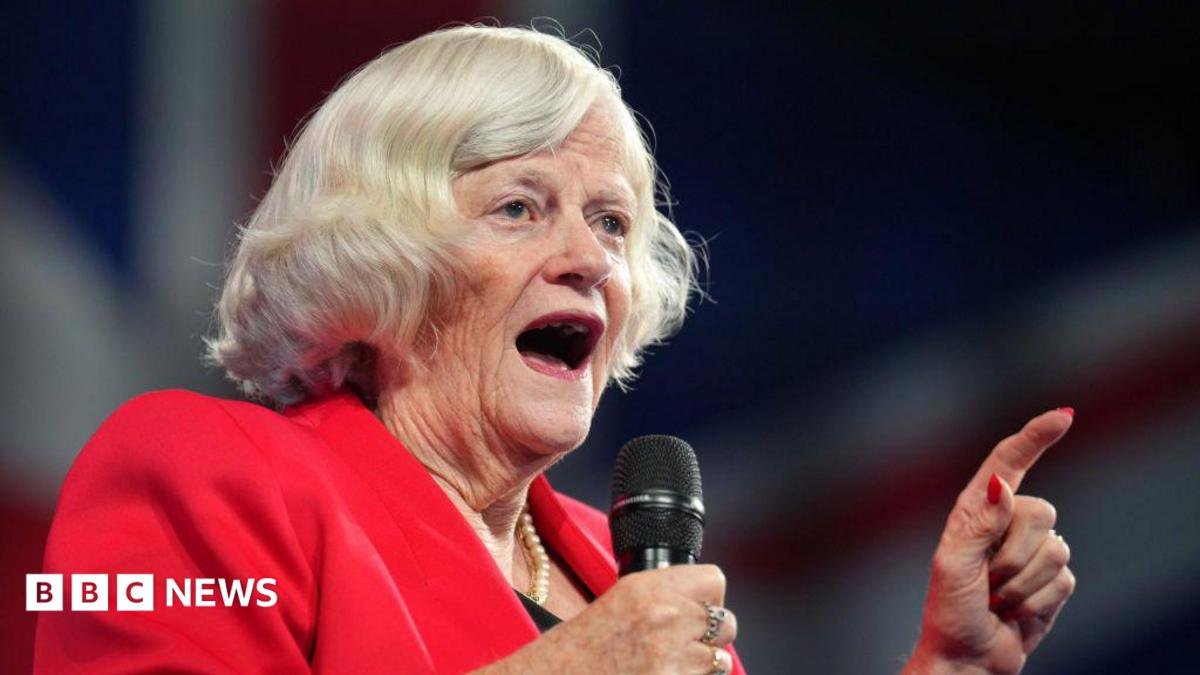 Former Tory minister Ann Widdecombe dies at 78