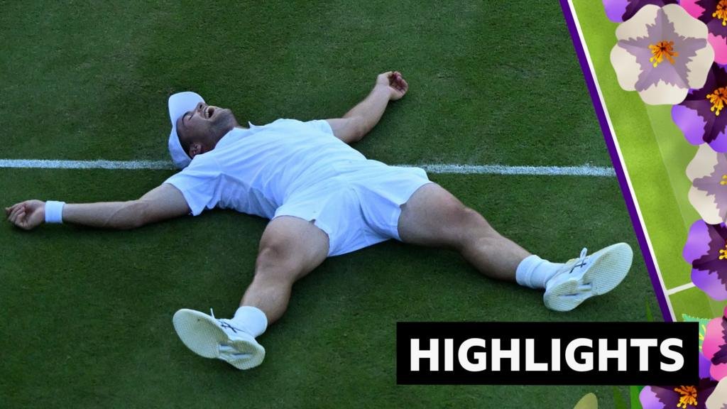 Wimbledon 2026 highlights: Arthur Fery vs Zizou Bergs