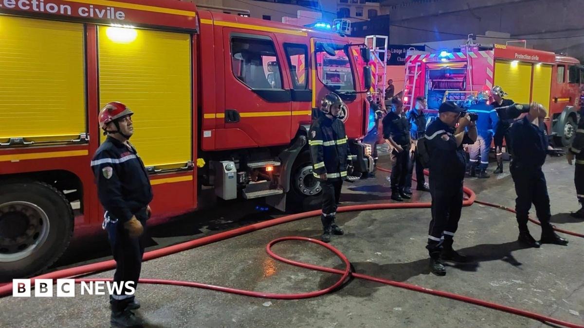 Algeria fire: Eleven people die at foster care home