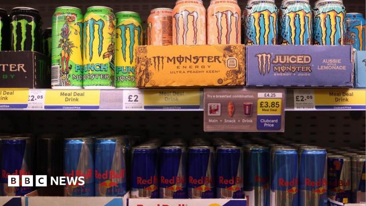 Energy drinks to be banned for under-16s in England from April