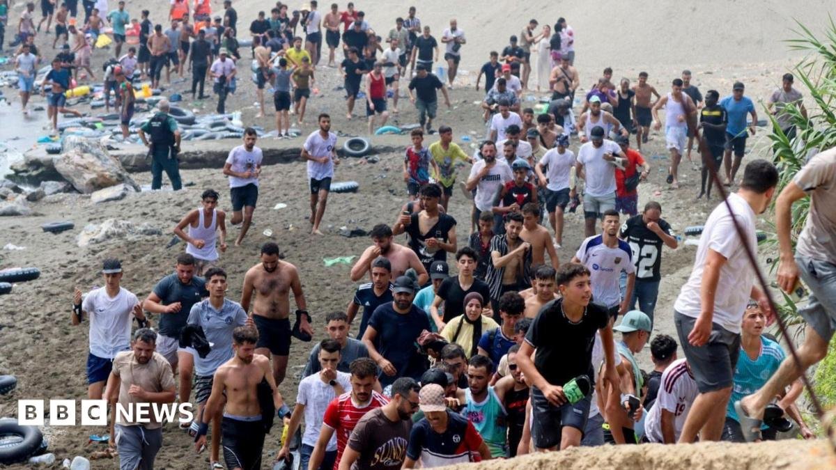 About 60,000 migrants arrive in Ceuta in 24 hours, Spanish territory’s leader says