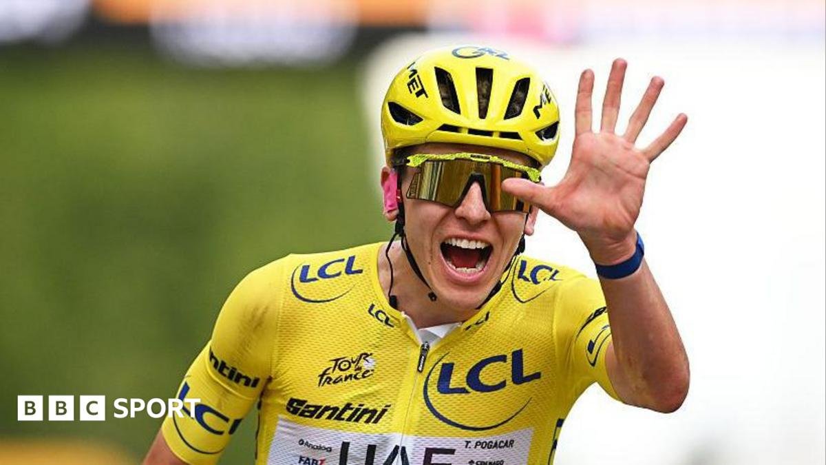 Tour de France 2026: Tadej Pogacar wins fifth Tour as Mathieu van der Poel takes stage 21